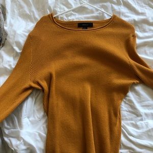 mustard long sleeve
